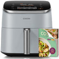 TurboBlaze™ 6.0-Quart Air Fryer - Light Gray