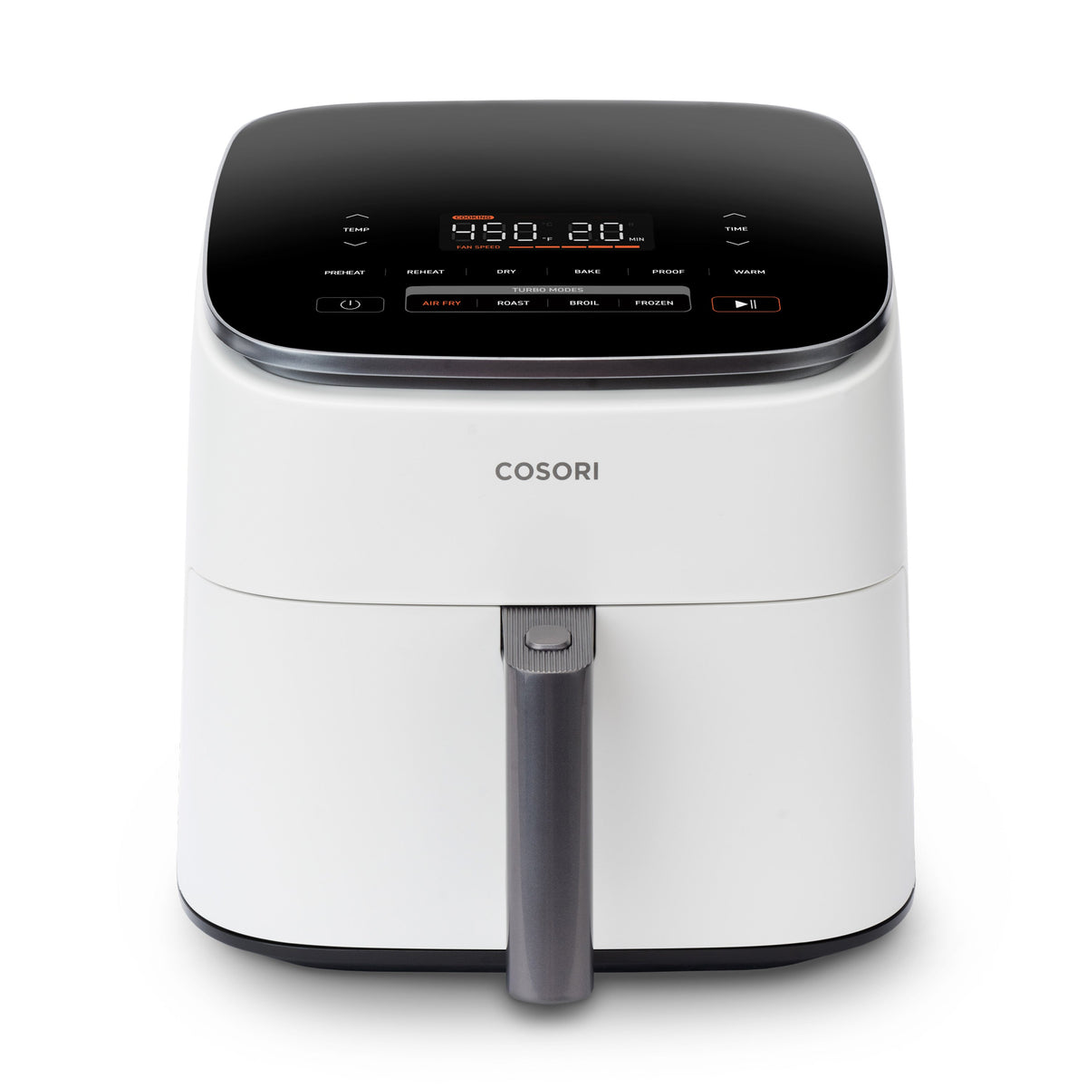 TurboBlaze™ 6.0-Quart Smart Air Fryer - Cream