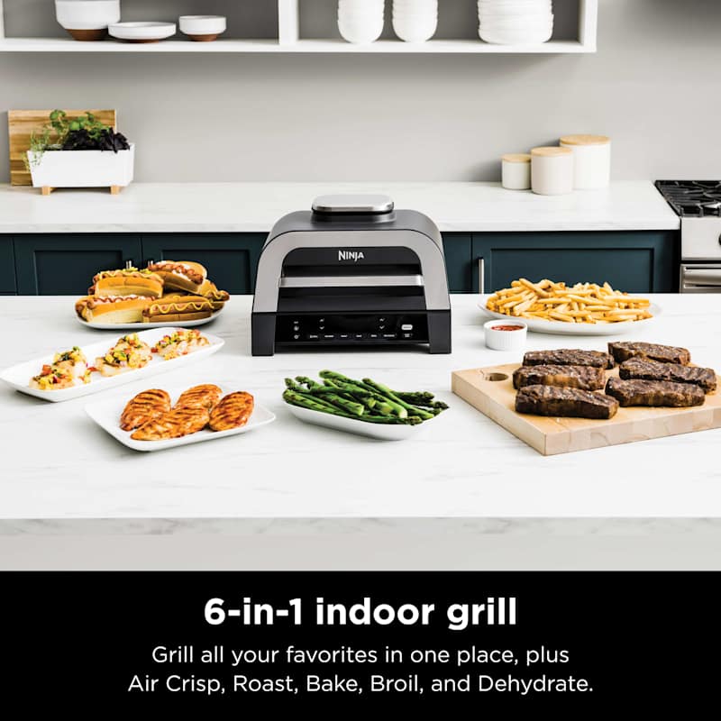 Ninja Foodi XL Indoor Grill and Air Fryer with Thermometer