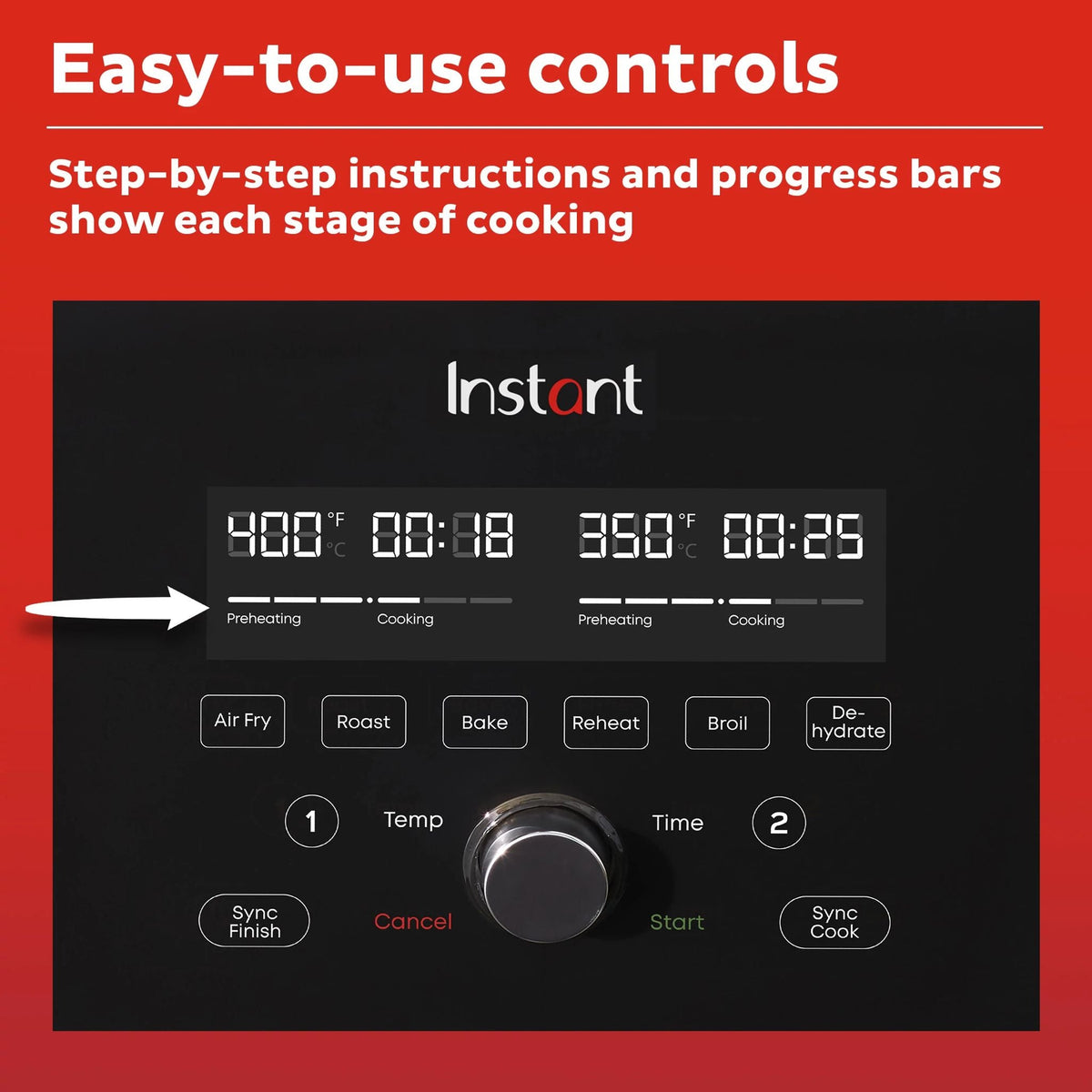 Instant Pot® 9QT VORTEX® Air Fryer with VersaZone™ Technology