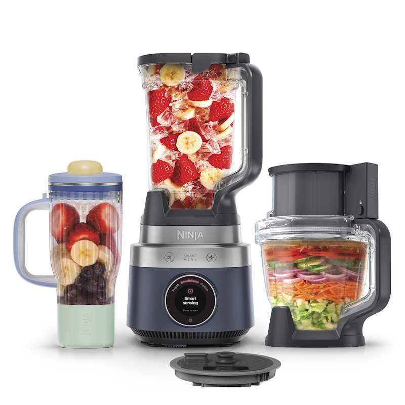 Ninja CrushBOSS™ 4-in-1 Blender, Tumbler, Food Processor & Dicing in Blue