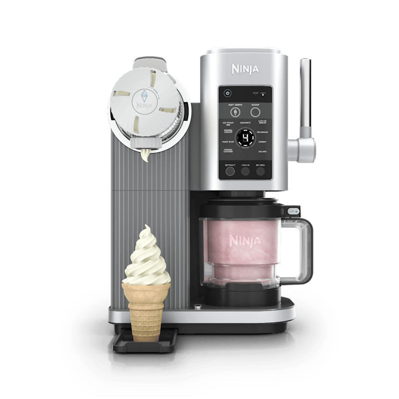 Ninja CREAMi® Scoop & Swirl™ Soft Serve Ice Cream Machine