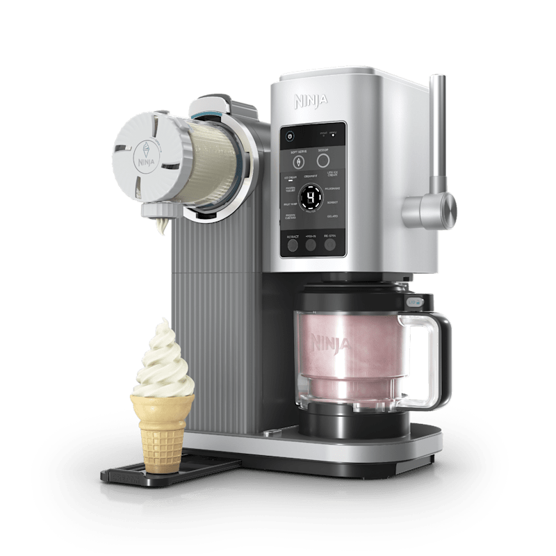 Ninja CREAMi® Scoop & Swirl™ Soft Serve Ice Cream Machine