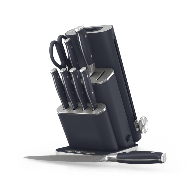 Ninja NeverDull 10-Piece Steel Knife Set with Removable Sharpener