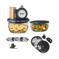 Ninja PREPi 6-in-1 Prep System: Dice, Chop, Slice, Crinkle, Shred, Puree in Blue