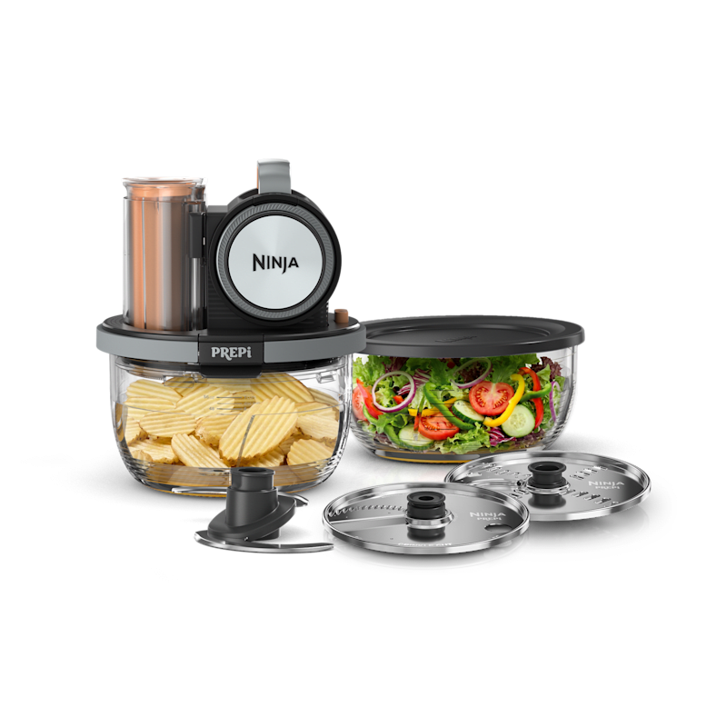 Ninja PREPi 5-in-1 Prep System: Chop, Slice, Crinkle, Shred, Puree