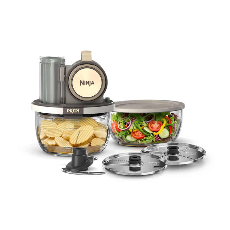 Ninja PREPi 5-in-1 Prep System: Chop, Slice, Crinkle, Shred, Puree