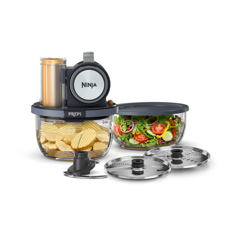 Ninja PREPi 5-in-1 Prep System: Chop, Slice, Crinkle, Shred, Puree