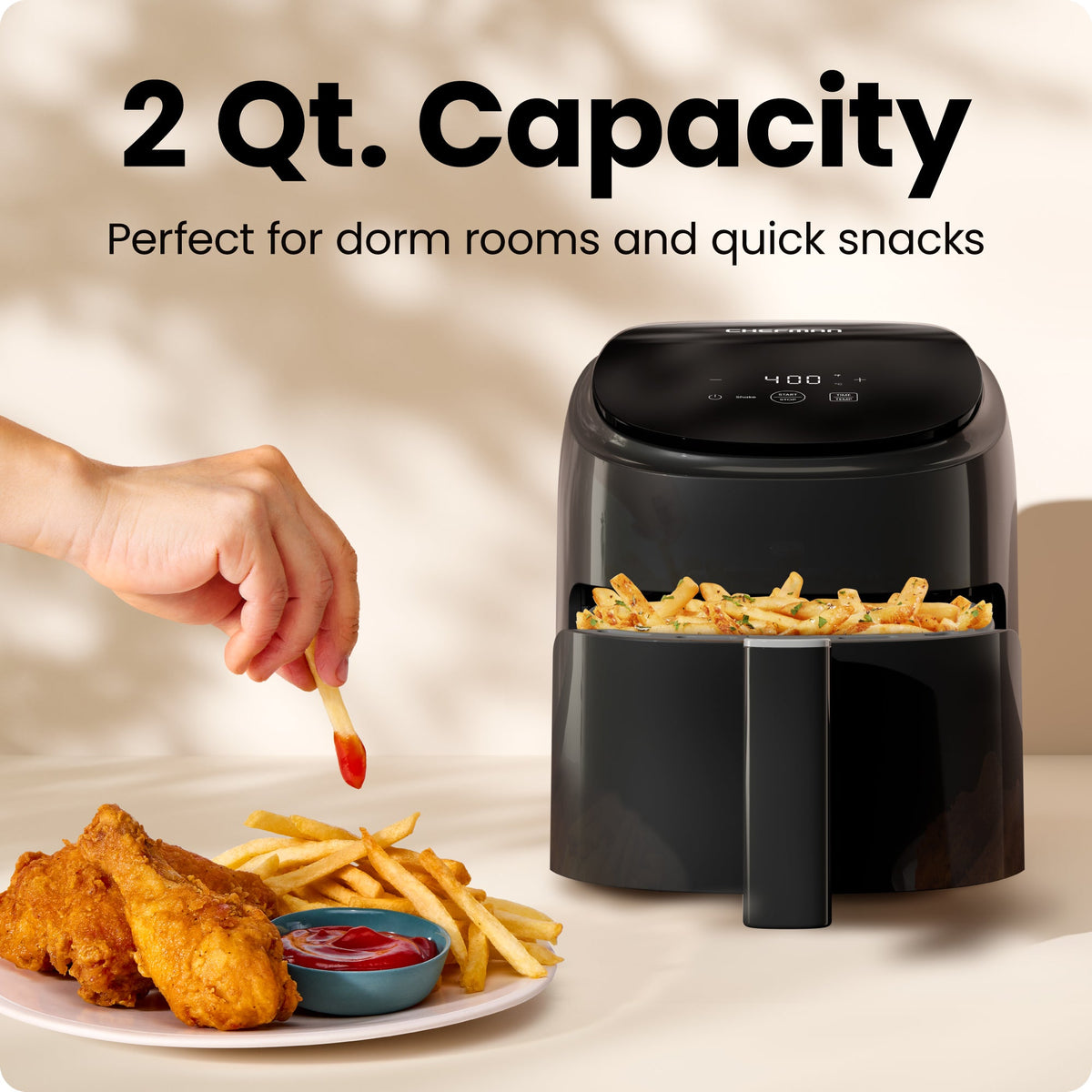 TurboFry® 2-Quart Digital Air Fryer