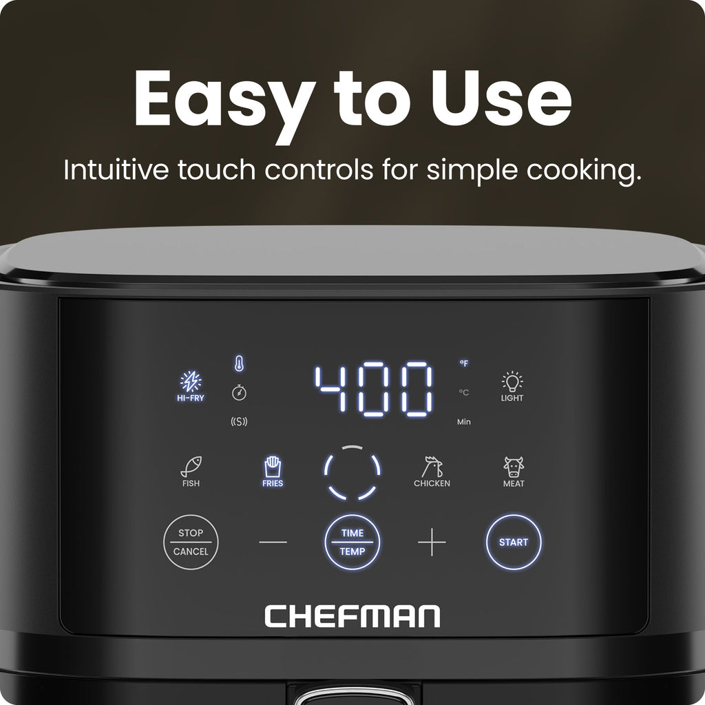 TurboFry® Touch 4-Quart Easy-View Air Fryer