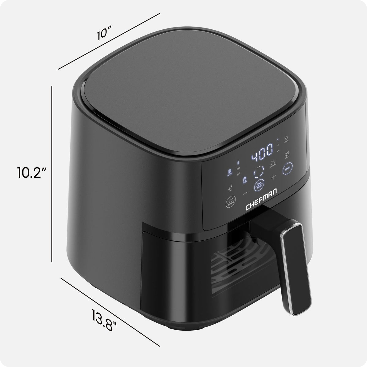TurboFry® Touch 4-Quart Easy-View Air Fryer