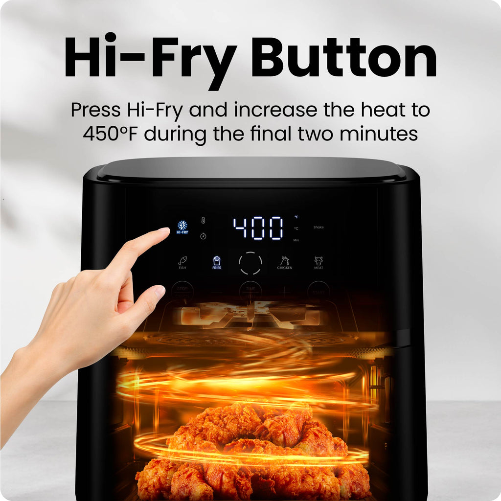 TurboFry® Touch 6-Quart Easy-View Air Fryer
