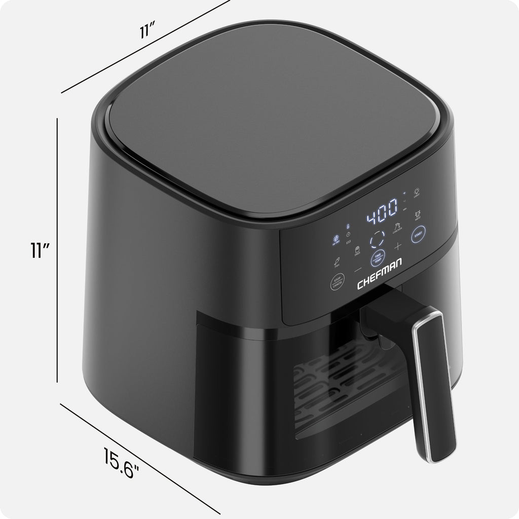 TurboFry® Touch 6-Quart Easy-View Air Fryer