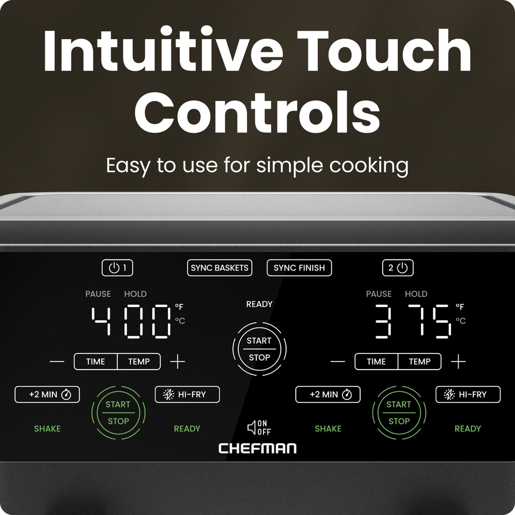 TurboFry® Touch 6 Qt. Dual-Window Air Fryer