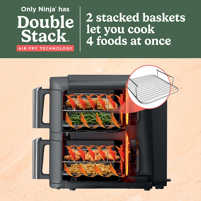 Ninja DoubleStack™ 10-QT Double Air Fryer