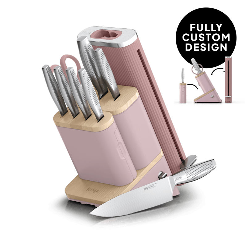 Ninja NeverDull Pro 10-Piece Premium Kitchen Knife Set & Steak Knives