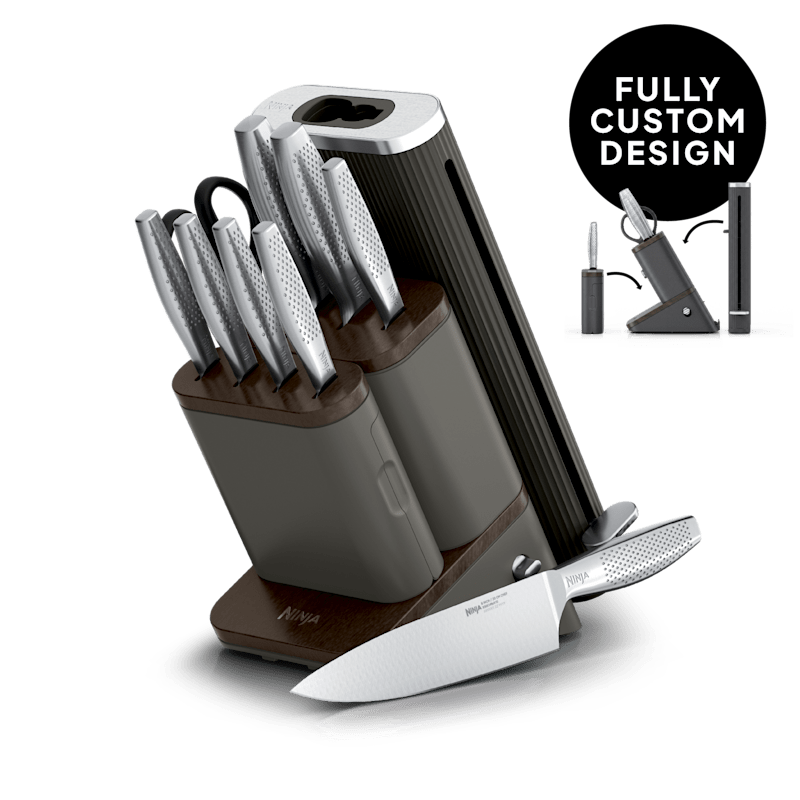 Ninja NeverDull Pro 11-Piece Premium Kitchen Knife Set & Steak Knives
