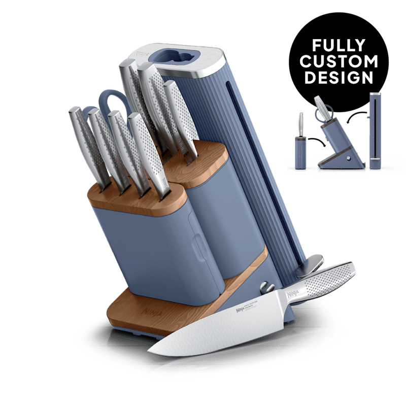 Ninja NeverDull Pro 11-Piece Premium Kitchen Knife Set & Steak Knives